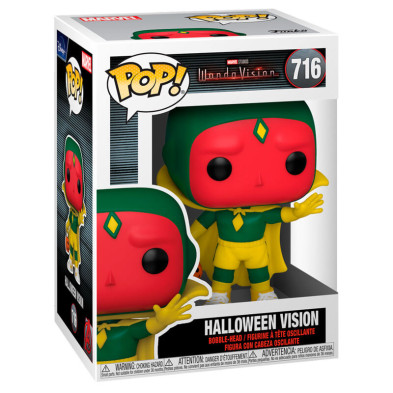 Figura POP Marvel WandaVision Vision Halloween